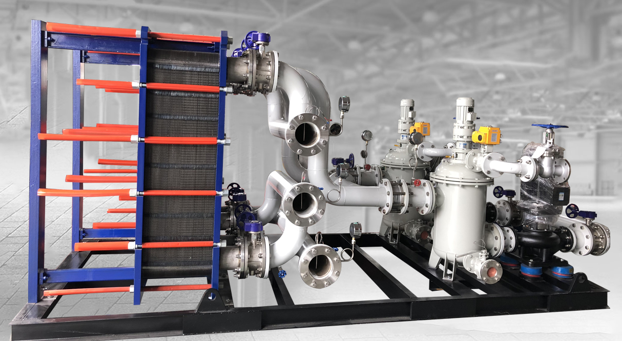 换热机组的密封结构